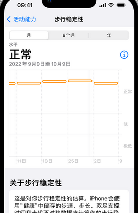 三亚iPhone手机维修如何在iPhone开启'步行稳定性通知'