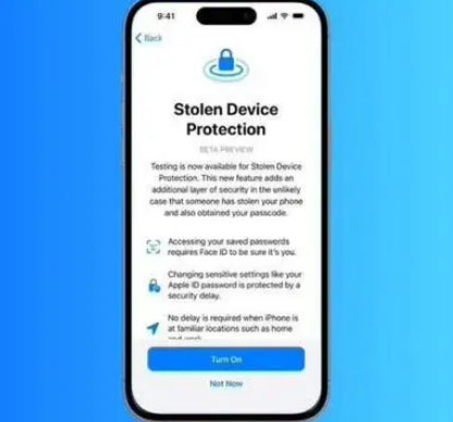 三亚苹果授权维修店分享被盗设备保护功能开启方法 