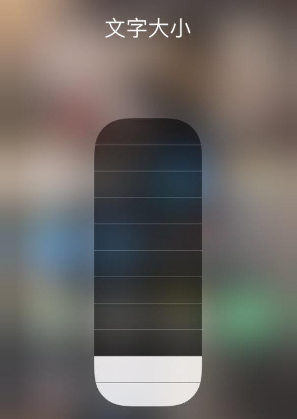 三亚苹果手机维修分享小技巧：在 iPhone 控制中心快速调节字体大小 